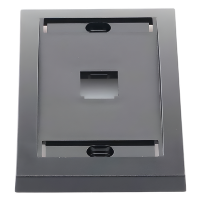 PANDUIT CFPE1BLY - Placa de Pared Vertical / 1 Puerto Mini-Com / Espacio para Etiquetas / ABS Negro | SIERRA STORE