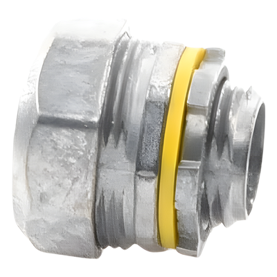 Conector Recto para Tubo Liquidtight / 1/2" (13 mm) / Acabado Bruñido / Norma NEMA FB-1 / UL 514B | SIERRA STORE