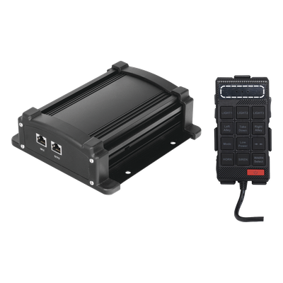 Kit de Señalización LED / 88 Luces Ultra Brillantes / Barra 118 cm (46.5 in) / IP65 / Sirena 100W / 13 Patrones Programables | SIERRA STORE