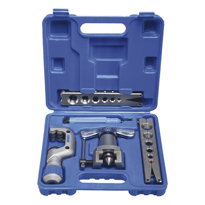 Kit profesional / Bomba de vacío 2 etapas / Manómetro / Kit abocardado / Rotomartillo / Broca / 5.5 CFM / 1/2 HP / 330x120x230 mm / | SIERRA STORE