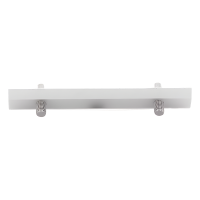 Conector de empalme para riel / Aluminio anodizado / 5 cm y 8 cm / 1.97 in y 3.15 in | SIERRA STORE