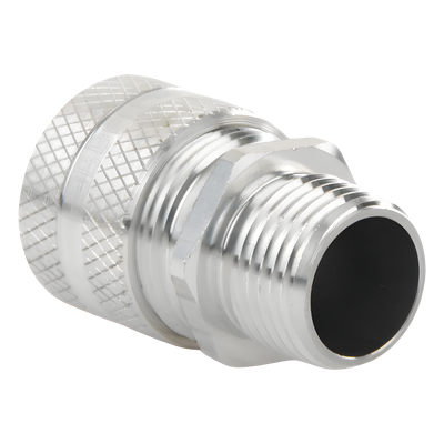 Conector de Cable / Aluminio Macho Recto / Ajustable 0.50-0.63" / 1/2" / NEMA 4, 4X, 12, 13 / Clase I Div. 2 | SIERRA STORE