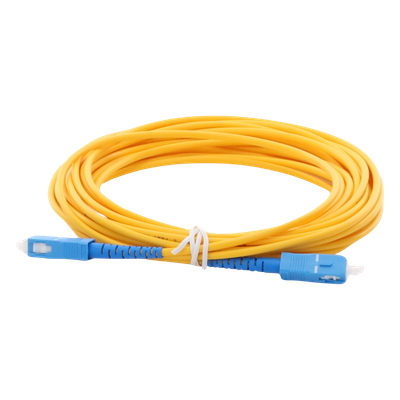 LINKEDPRO BY EPCOM LPSM3SCUSCUS6 - Jumper de Fibra Óptica / Monomodo OS2 G.652D / SC/UPC-SC/UPC / Simplex / 6 m (19.69 pies) / 3 mm | SIERRA STORE