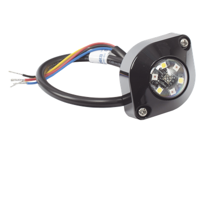 Estrobo Oculto LED / 6 LED / Ámbar/Blanco / 69 Patrones / Montaje Superficie / IP67/IP69K / 12-24 V | SIERRA STORE