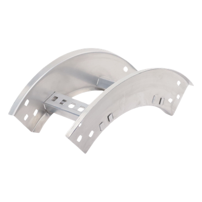 Curva Vertical Exterior / Perfil Z / Peralte 3 1/4" / Ancho 6" / Radio 8" / Aluminio / 90° | SIERRA STORE