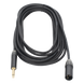 Cable de Audio XLR a Plug / 3 Polos Macho a 1/4 in Mono / Conectores Seetronic Serie M / Longitud 5 m (16.4 ft) / Triple Blindaje / | SIERRA STORE