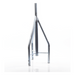Tramo de Remate para Torre / Tubo Central 2' Cal. 18 / 3 Opresores para Pararrayo / Galvanizado Electrolítico / Tubos 7/8' Cal. 18 / | SIERRA STORE