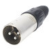 Kit Conector XLR / Macho + Hembra / Cable 3.5-8.0 mm / 16 A por Contacto / Soldadura / -30 °C a +80 °C | SIERRA STORE