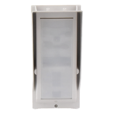 Detector PIR Exterior / 24 m (78.7 ft) de Alcance / 180° Giro Horizontal / IP65 / 18 Zonas de Detección / Montaje a 3 m (9.8 ft) | SIERRA STORE