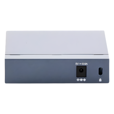 Switch / 5 Puertos Gigabit / 10/100/1000 Mbps / No Administrable / 7.4 Mpps / 3.94x3.86x0.98 in | SIERRA STORE