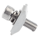 Conector N / Riel 5 y 8 / Aluminio Anodizado / Fijación por Tornillo | SIERRA STORE