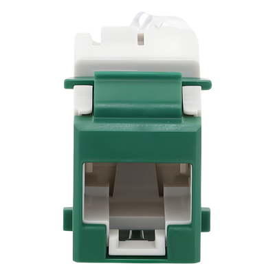 SIEMON U6-K07NS - Jack Keystone / Cat6 UTP / Terminación 110 / Color Verde / UL 94 V-0 / -10°C a 60°C | SIERRA STORE