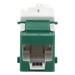 SIEMON U6-K07NS - Jack Keystone / Cat6 UTP / Terminación 110 / Color Verde / UL 94 V-0 / -10°C a 60°C | SIERRA STORE