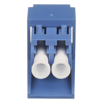 PANDUIT CMDSLCZBU - Módulo Acoplador / LC Duplex / Monomodo OS1/OS2 / Mini-Com / Cerámica Zirconia / 1 Espacio Modular | SIERRA STORE