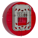 Base AV inalámbrica direccionable / Montaje en techo / Color rojo / Red malla Clase A / Serie L System Sensor / Paneles ES-200X | SIERRA STORE