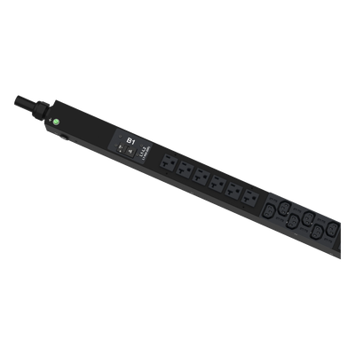 PANDUIT P30D02G - PDU Monitoreable / 30 Amp / 208 Vca / 30 Salidas / NEMA L21-30P / C13, C19, 5-20R / Instalación Vertical | SIERRA STORE