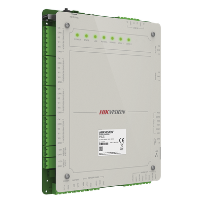 HIKVISION DS-K2622X - Controlador de Acceso / 2 Puertas / 4 Lectores / 100,000 Tarjetas / 10,000 Huellas / SaaS en la Nube / Gabinete | SIERRA STORE