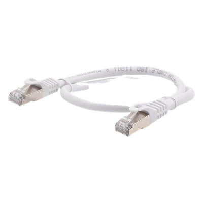 LINKEDPRO BY EPCOM LP-STP6A050WH - Patch Cord / Cat6A / 10G / Blindado S/FTP / 0.5m (1.64ft) / RJ45 / Blanco | SIERRA STORE