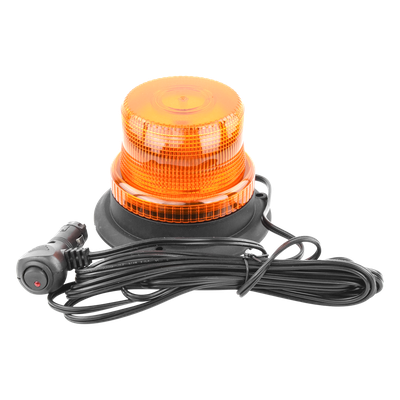 Mini Burbuja LED / Ámbar / Montaje Magnético / 12-80 VCC / 5.6" Diámetro / SAE J845 Clase III / -30°C a 50°C | SIERRA STORE
