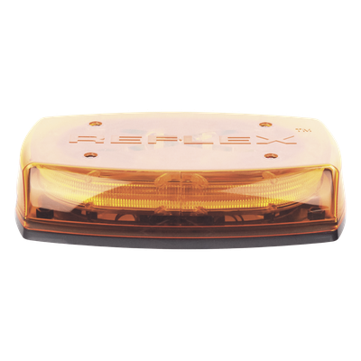 Mini Barra de Luces LED / Ámbar / 4 Módulos 6 LED / 35 Patrones / IP65 / 12-24 VCC / Montaje Permanente | SIERRA STORE