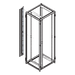 Organizador Vertical de Cables / 45 UR / 2 m (6.6 ft) / 726 Cables / RAL 9005 / Dedos 1.75 pulg / 95x208 mm | SIERRA STORE