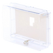 Guarda Antimanipulación para Termostato / Policarbonato Transparente / Montaje Vertical u Horizontal / Cerradura con Llave / Tamaño | SIERRA STORE