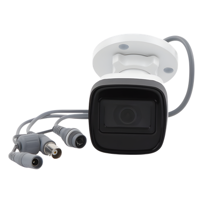 Cámara Bala TURBOHD / 5 Megapixel / 4 Tecnologías Seleccionables / IR 30 m (98.4 ft) / IP67 / Metal / -40°C a 60°C | SIERRA STORE