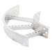 Curva Horizontal de 90° / Perfil Z / Ancho 9" / Peralte 3 1/4" / Radio 8" / Aluminio / Interior y Exterior | SIERRA STORE