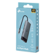 Adaptador HUB / 6 en 1 / USB-C / HDMI 4K@60Hz / Ethernet Gigabit / 100W PD / 4.65 x 1.69 x 0.56 in | SIERRA STORE