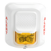Lámpara Estroboscópica Color Blanco, para Notificación de Alerta, Montaje en Pared, Lente Estroboscópico Color Ámbar, Candelas | SIERRA STORE