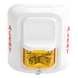 Lámpara Estroboscópica Color Blanco, para Notificación de Alerta, Montaje en Pared, Lente Estroboscópico Color Ámbar, Candelas | SIERRA STORE