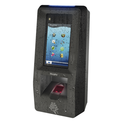Lector de Huellas Dactilares / IP65 / IK09 / PoE / iCLASS / Detección de Dedo Falso / 2.13 pies x 2.13 pies x 0.82 pies | SIERRA STORE