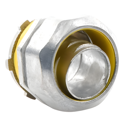Conector Recto Liquidtight / 1" (25 mm) / Acabado Bruñido / UL 514B / NEMA FB-1 | SIERRA STORE