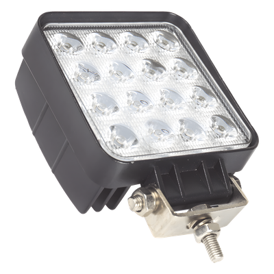 Luz de trabajo LED / 48 W / 4000 lm / 10-30 Vcc / IP67 / 16 LED / 5 patrones de destello / 4.3 pulgadas | SIERRA STORE