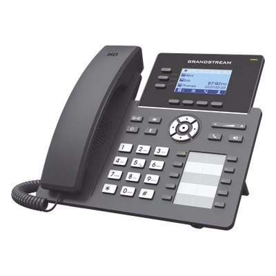 Teléfono IP / 3 Líneas SIP / 6 Cuentas / 10 Botones BLF / Gigabit Ethernet / Conferencia 5 Participantes / EHS / GDMS | SIERRA STORE