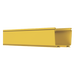 PANDUIT FR4X4YL2 - Canaleta FiberRunner™ 4X4, de PVC Rígido, Color Amarillo, 2 m de Largo | SIERRA STORE