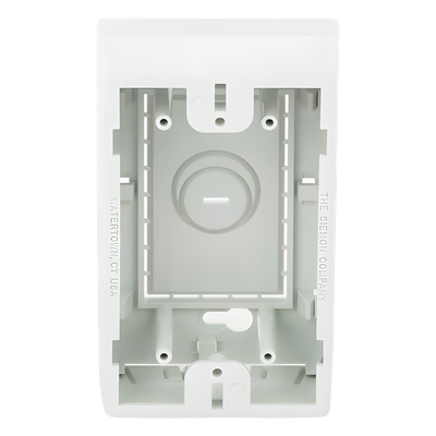 SIEMON CT4-BOX-02 - Caja de Montaje Superficial / Para Placas de Pared Universales / Color Blanco / Compatible con Anillos de | SIERRA STORE