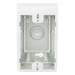 SIEMON CT4-BOX-02 - Caja de Montaje Superficial / Para Placas de Pared Universales / Color Blanco / Compatible con Anillos de | SIERRA STORE