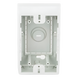SIEMON CT4-BOX-02 - Caja de Montaje Superficial / Para Placas de Pared Universales / Color Blanco / Compatible con Anillos de | SIERRA STORE