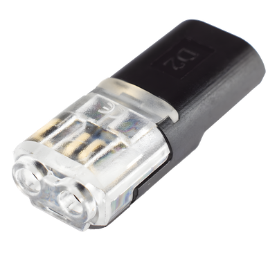 Conectores enchufables / 2 pines / 22-18 AWG / 0.35-0.75 mm² / 25 piezas / -20°C a +80°C | SIERRA STORE