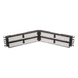 PANDUIT DPA48688TGY - Panel de Parcheo / Cat 6 / 48 Puertos / 2UR / Angulado / 110 IDC / PoE 100W | SIERRA STORE