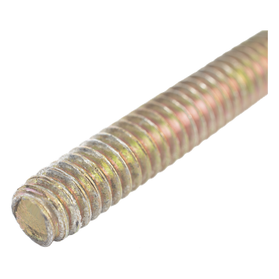 Varilla Roscada Tropicalizada / 3/8" (9.5 mm) x 3000 mm / Acabado Níquel-Cromado / Resistente a Corrosión / Uso Exterior e Industrial | SIERRA STORE