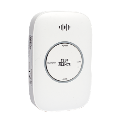 HIKVISION HF-GN110 - Detector de Gas Natural / CH4 Metano / Rango 0-25% LEL / Alarma 70-115 dB a 1 m / Salida para Válvula y | SIERRA STORE
