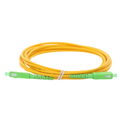 LINKEDPRO BY EPCOM LPSM3SCASCAS2 - Jumper de Fibra Óptica / SC/APC-SC/APC / Monomodo OS2 / Simplex / 2 m (6.56 ft) / 3 mm | SIERRA STORE