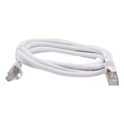 LINKEDPRO BY EPCOM LP-STP-6A-200WH - Cable de Parcheo / Cat6A / S/FTP / 10Gbps / 2m (6.56 ft) / Blindado / AWG 27 / RJ45 / Blanco | SIERRA STORE