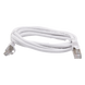 LINKEDPRO BY EPCOM LP-STP-6A-200WH - Cable de Parcheo / Cat6A / S/FTP / 10Gbps / 2m (6.56 ft) / Blindado / AWG 27 / RJ45 / Blanco | SIERRA STORE
