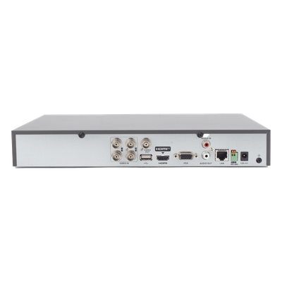 HIKVISION IDS-7204HUHI-M1/XT - DVR Pentahíbrido / 8 Canales Totales / 4 TURBOHD + 4 IP / 8 Megapixel (4K) / Reconocimiento Facial / | SIERRA STORE