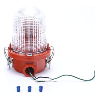 Luz de Obstáculo FAA Tipo L-810 / LED Rojo e Infrarrojo / Intensidad Baja 32.5 CD / 12W / 120-240V AC / Haz Vertical 10° / Cobertura | SIERRA STORE
