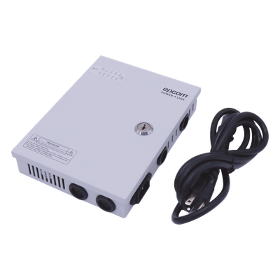 Fuente de Alimentación Profesional / 9 Canales / 16 A Total / 1.8 A por Salida / 11-15 VCC Ajustable / 200 W / Rango Extendido -20°C a | SIERRA STORE