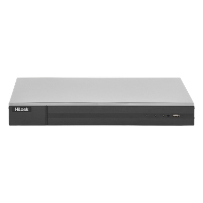 HiLook by HIKVISION NVR-216MH-C/16P - NVR 8 Megapixel (4K) / 16 Canales IP / 16 Puertos PoE+ / 2 Bahías de Disco Duro / HDMI en 4K | SIERRA STORE